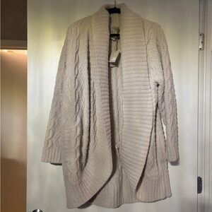 Barefoot Dreams Cozy Cable Knit Sweater